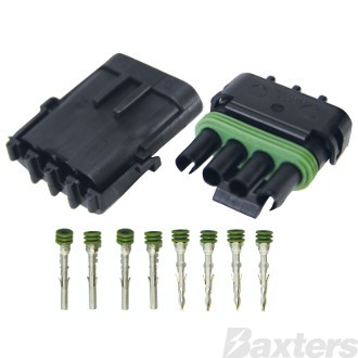 Roadpower Weather Pack Connector Kit 4 Way Blister Pack