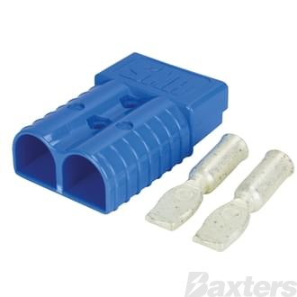Anderson Connector 175A Blue 1/0 AWG Contacts Genuine Anderson Power Products