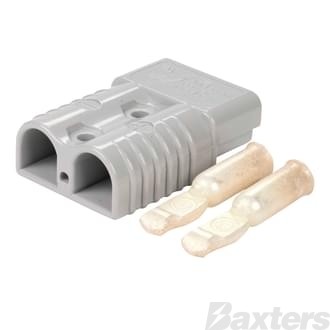 Anderson Connector 175A Grey 1/0 AWG Contacts Genuine Anderson Power Products