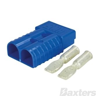 Anderson Connector 350A Blue 2/0 AWG Contacts Genuine Anderson Power Products