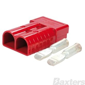 Anderson Connector 350A Red 2/0 AWG Contacts Genuine Anderson Power Products