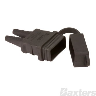 Anderson Connector Boot Black Rubber Load End 