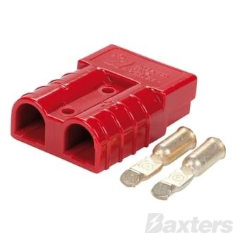 Genuine Anderson Power Product 50A Red 6AWG Terminal Kit 