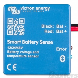 Smart Battery Sense, Bluetooth Battery Monitor & Temperature Sensor Long Range