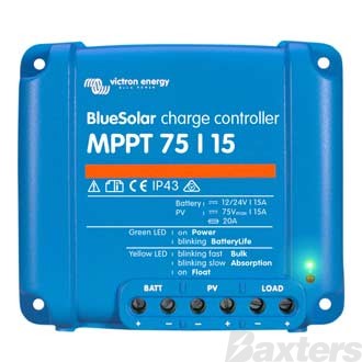Solar Charger SmartSolar MPPT 75/15 12-24V 15A with Bluetooth