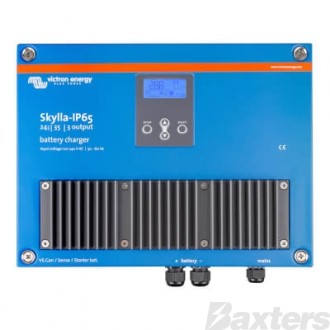 Skylla Charger IP65 24/35 3 Output 120-240V Dust and Water Resistant