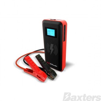 Schumacher Lithium Booster 1500A Peak 1x2.4A & 1x3A USB Ports 10W Qi Charging