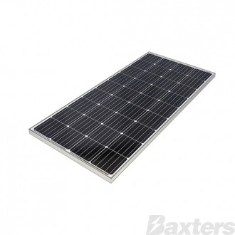 Solar Panel Monocrystalline 12V 180W 1475 x 670 x 35mm Anodised Aluminium Frame