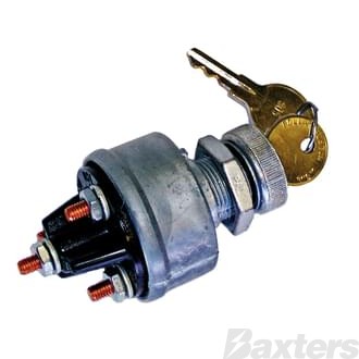 Ignition Switch 4 Position Acc/Off/On/Start Universal 