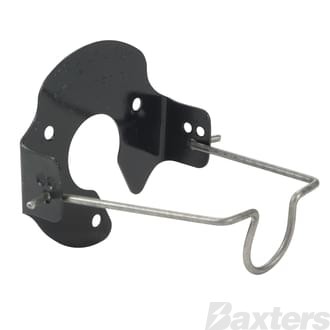 Trailer Connector Mounting Bracket, Socket mount Plug restrainer