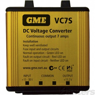GME 7 Amp DC Voltage Converter  